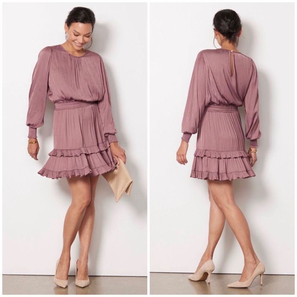 (Sold) Evereve Hailey Mini Dress Size S - Picture 1 of 10
